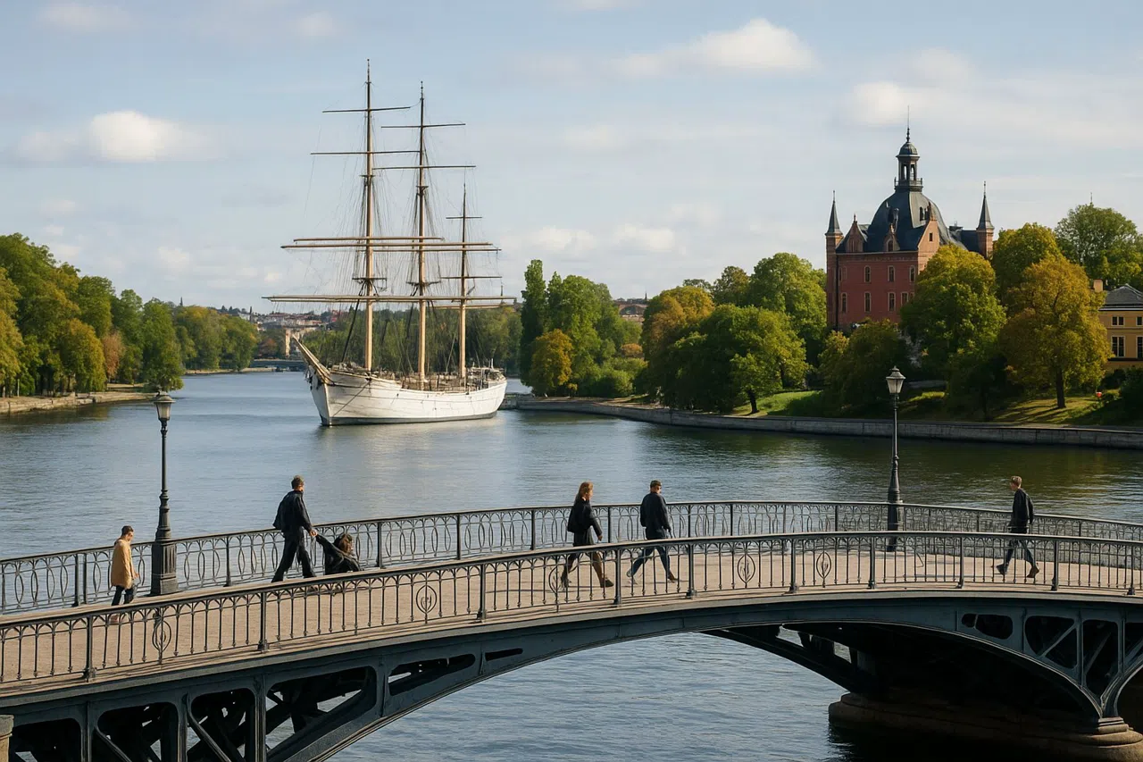 Skeppsholmen, Stockholm: the island where the navy became a museum district