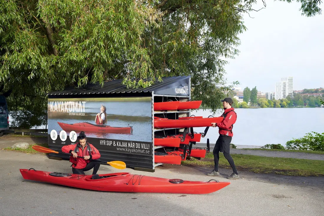 Point 65 KAYAKOMAT, Stockholm